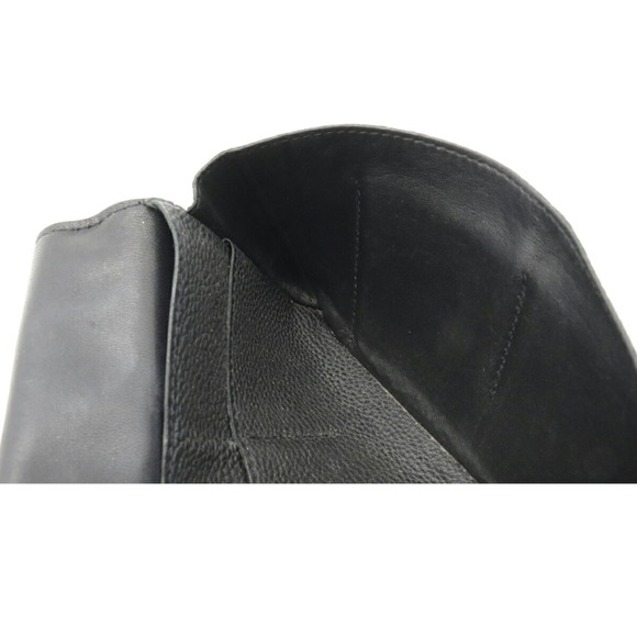 HERMES Hermes Dogon Duo GM Bifold Long Wallet Taurillon Clemence Leather Dark... - Picture 6 of 8